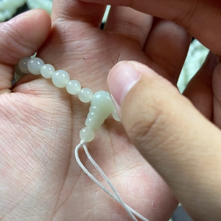 今***人未镶嵌和田玉把件三通一个