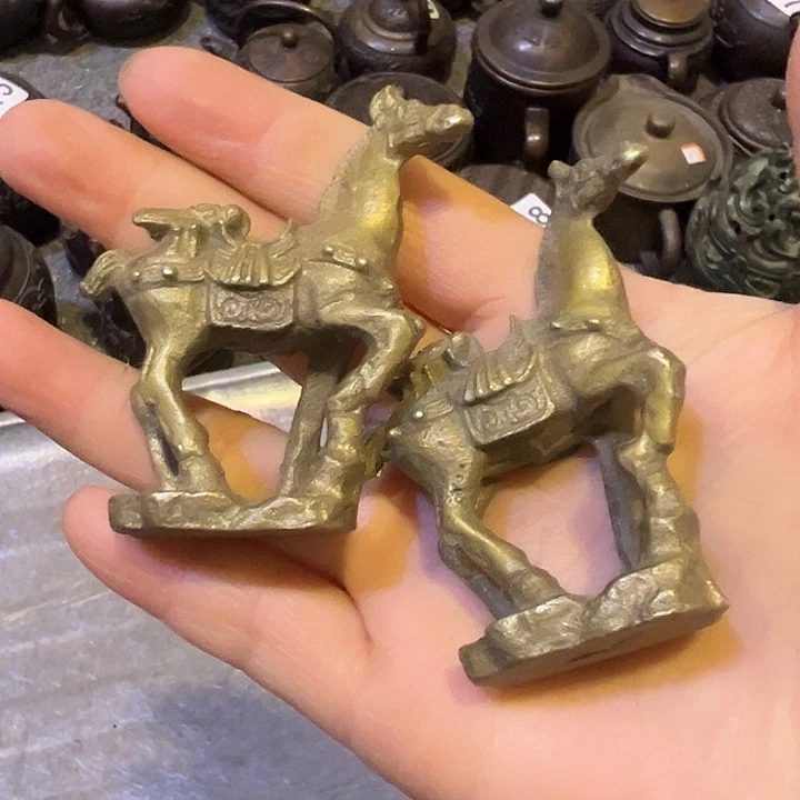 黄铜摆件，文房摆件