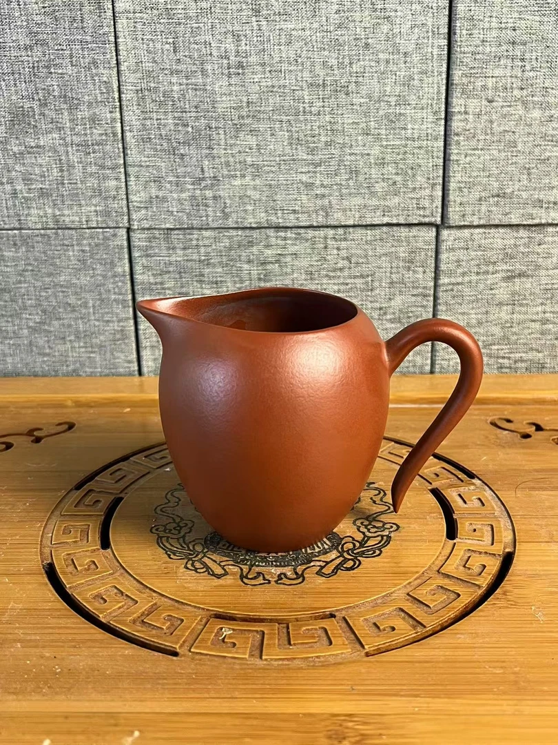 纯手工精品大红袍美人肩公道杯