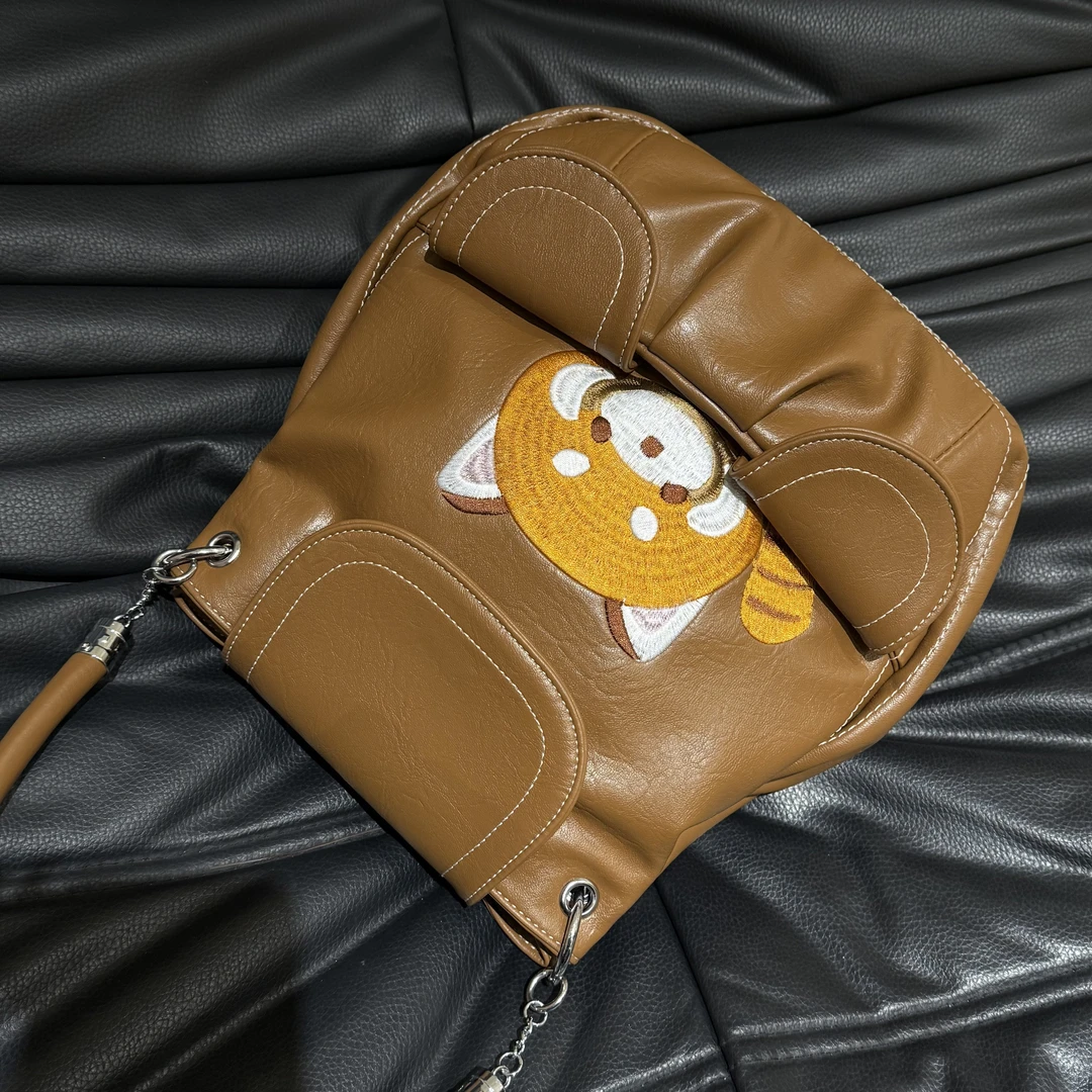 2025新款双肩包可爱减龄小熊猫宝宝可手提单肩斜挎双肩背包