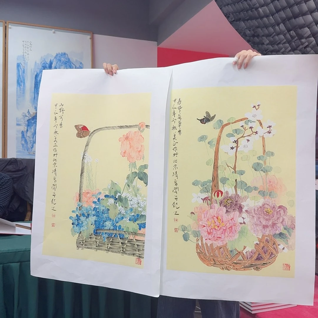 国画多次参加国内外书画