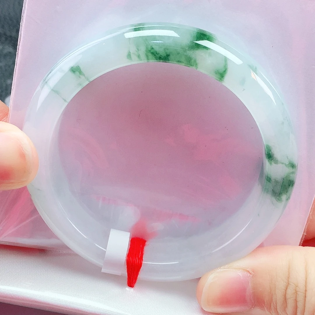 未镶嵌手镯翡翠52圈