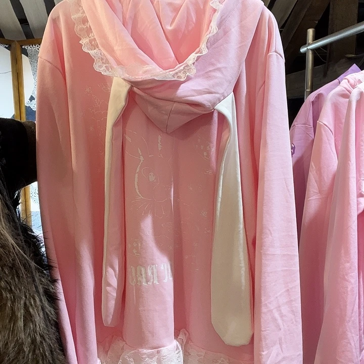 Acdc粉白兔儿外套