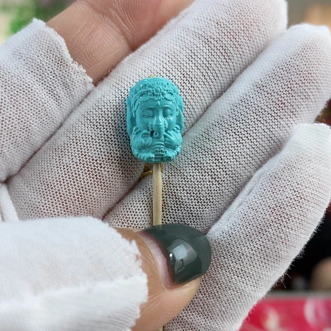 绿松石珠宝奇石未镶嵌