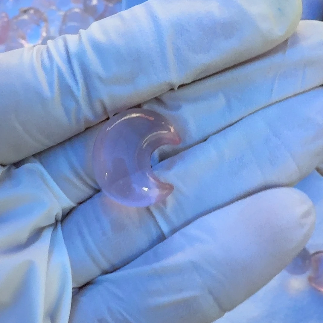 未镶嵌珠宝半成品水晶糖*蛋