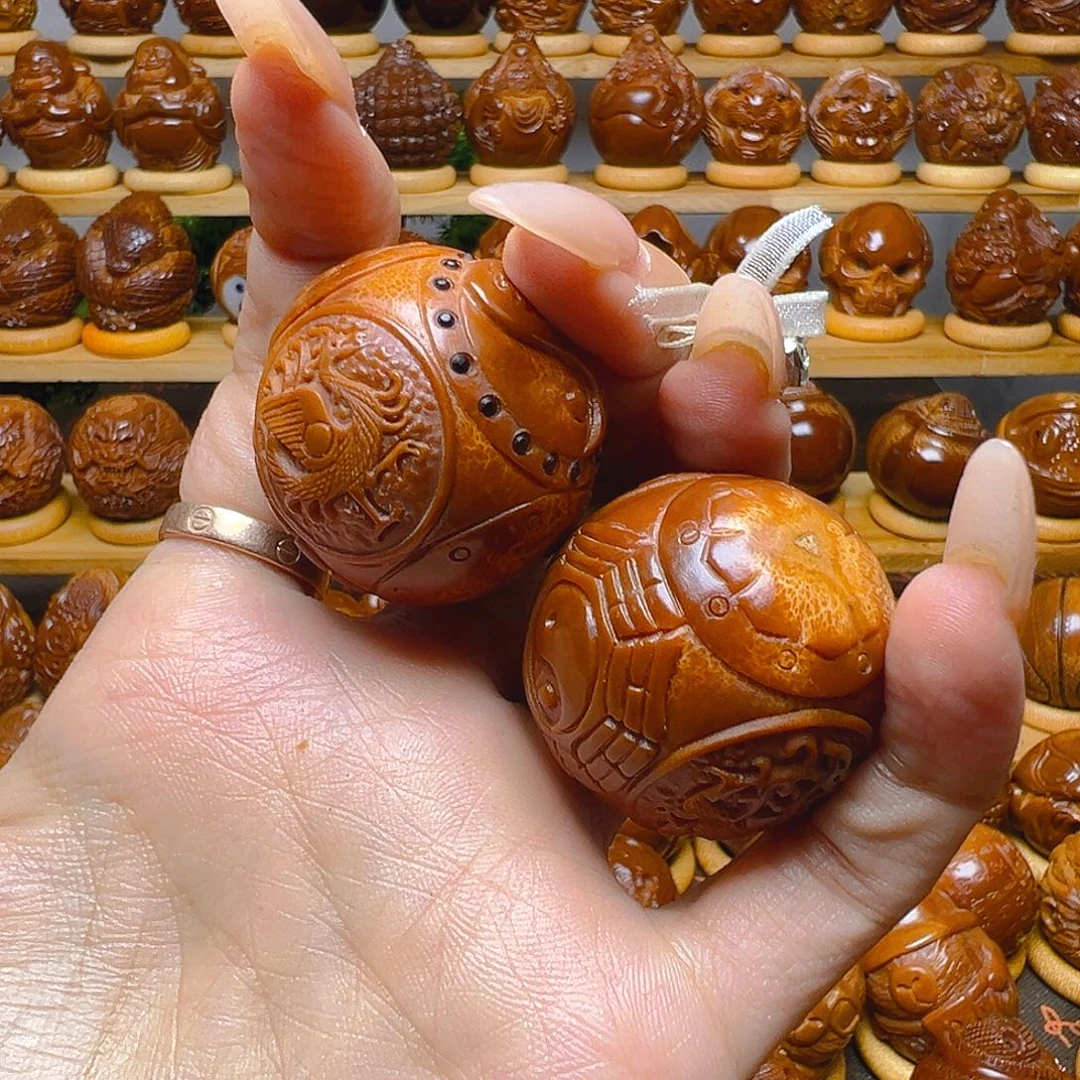 手串/手链橄榄核四象八卦一对