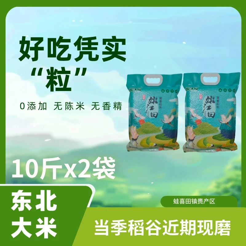 大米家庭装大米5kg×2袋东北大米长粒香米新米