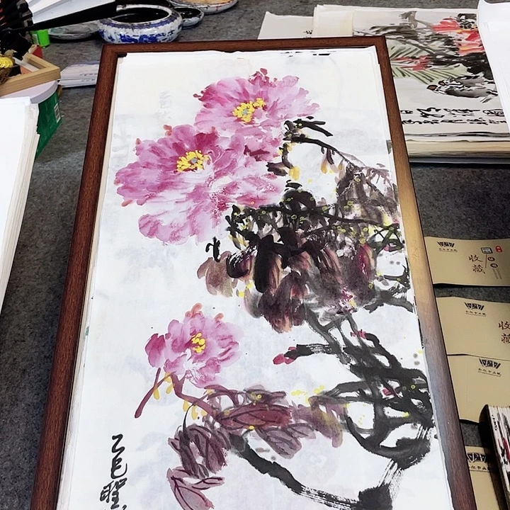 国画张圣敏先生纯手绘作品