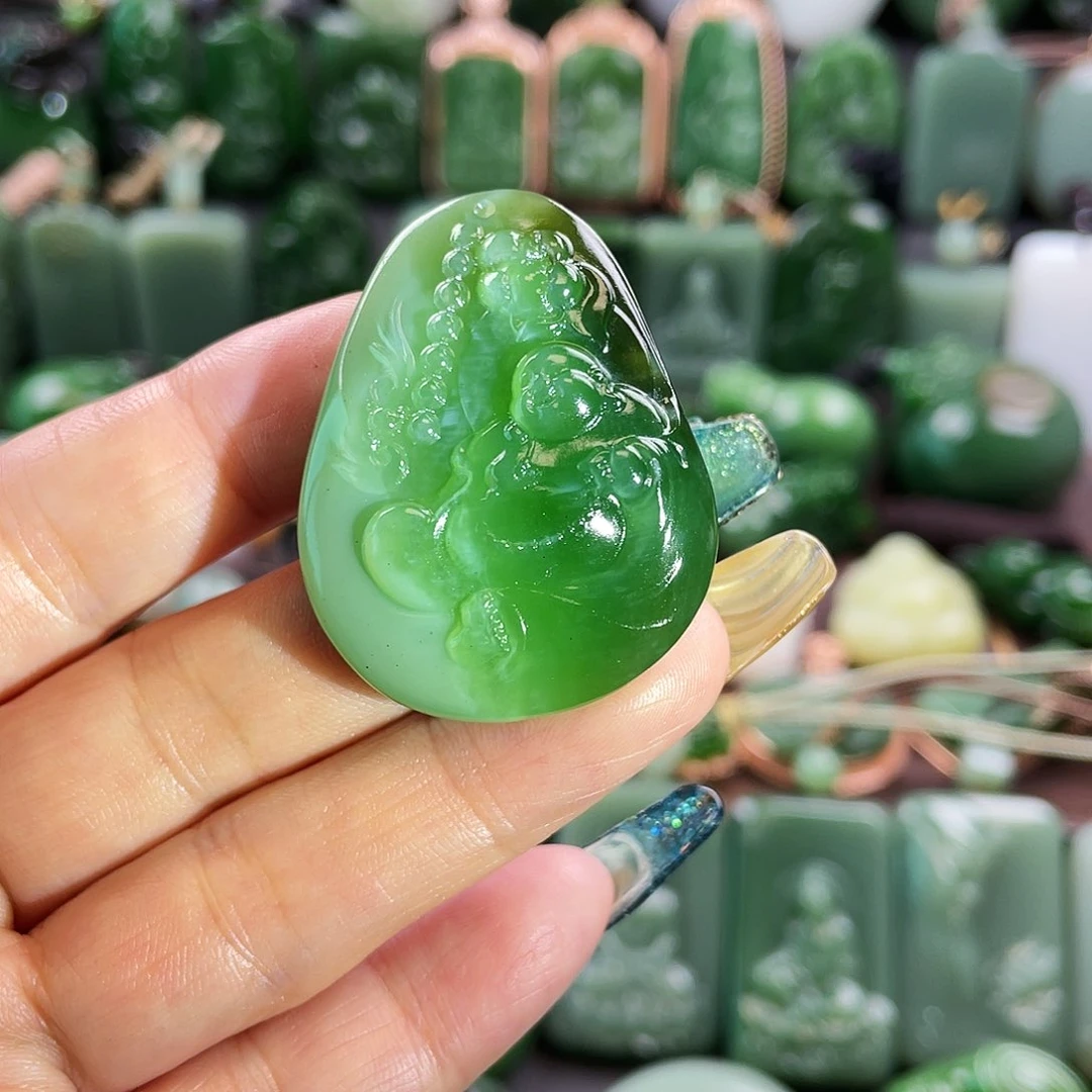 和田玉挂件未镶嵌