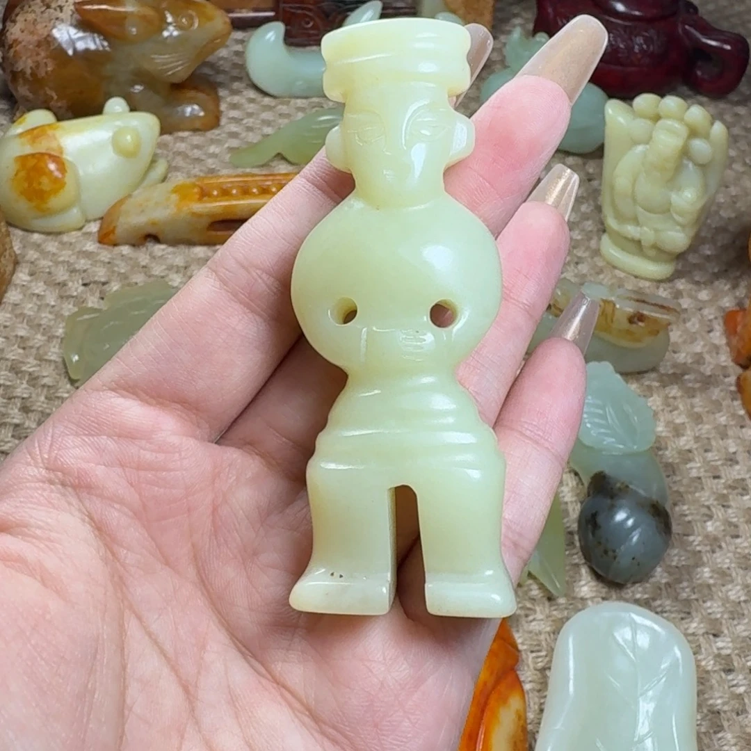 吊坠白玉菩提挂件