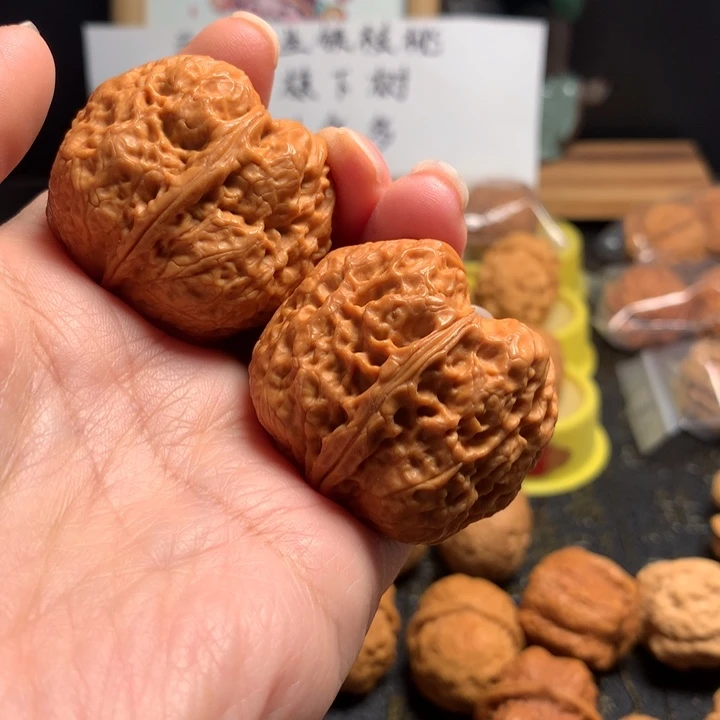 吊坠文玩核桃金鼎聚宝43尺寸61克
