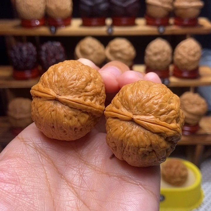 文玩核桃吊坠蛇皮球19