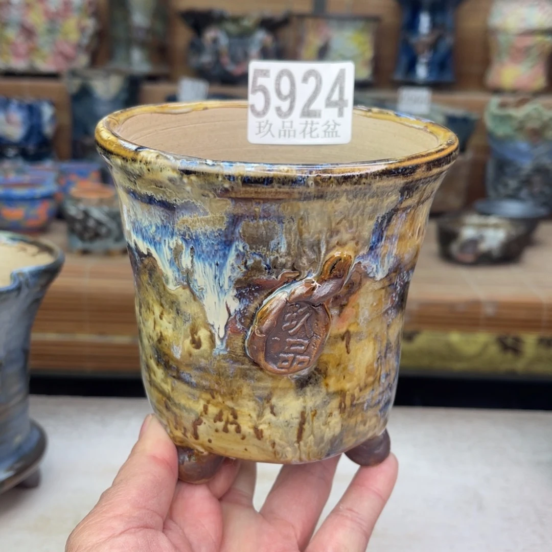 景德镇陶瓷玖品花盆