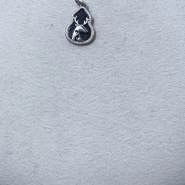 翡翠银S925镶嵌颈饰