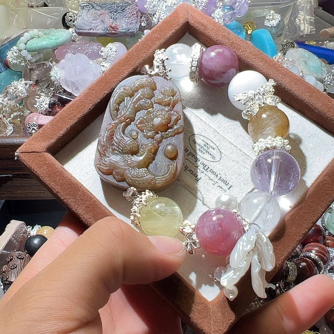 水晶未镶嵌手链水晶手链