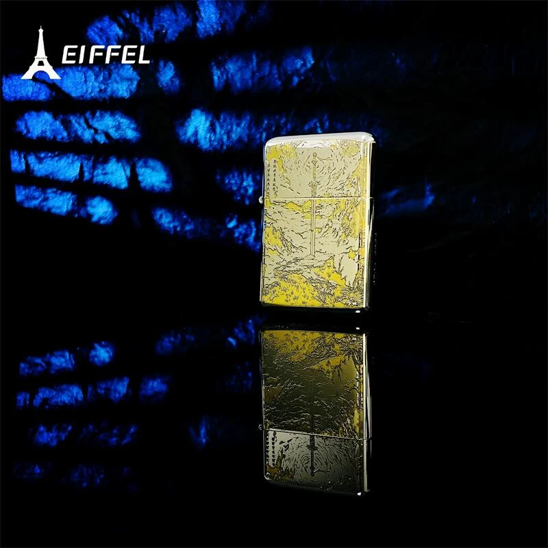 EIFFEL/埃菲尔煤油防风打火机剑来个性创意节日送人送礼双面
