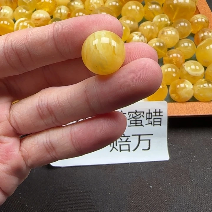 蜜蜡未镶嵌珠宝奇石天然29