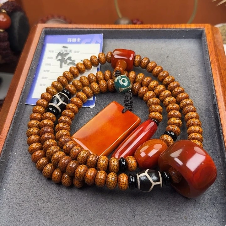 星月菩提吊坠脖挂