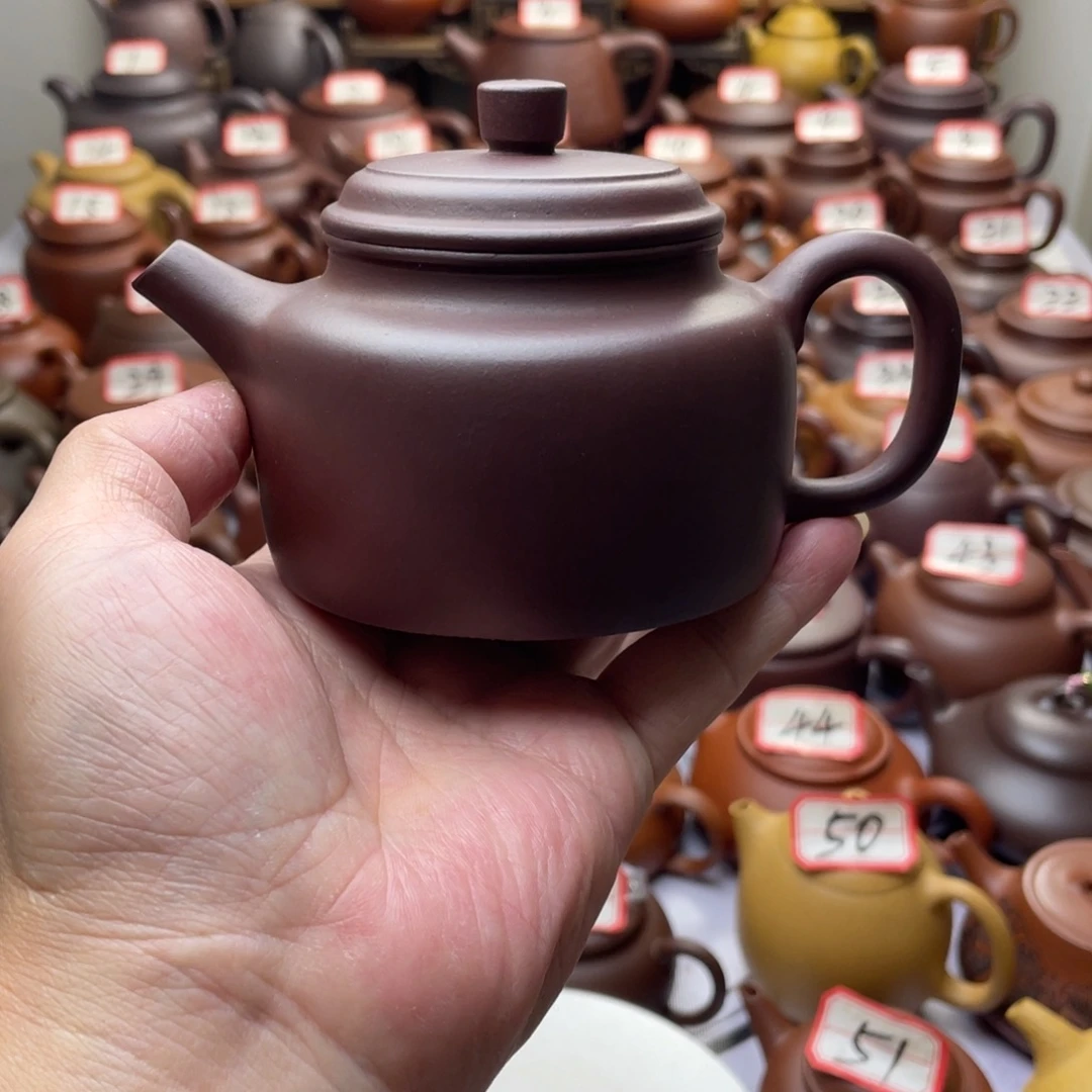 茶壶紫砂微瑕半手工
