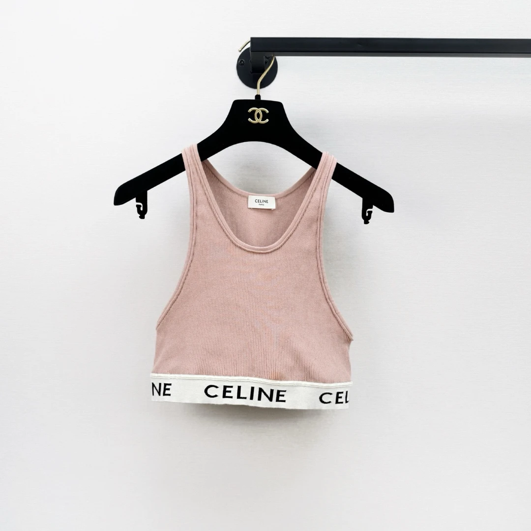 99新 Celine/思琳 针织运动背心 正品  L码  专柜4000左右购