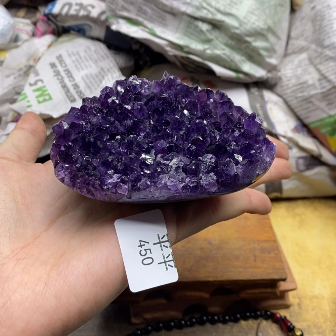 紫晶乌拉圭未镶嵌