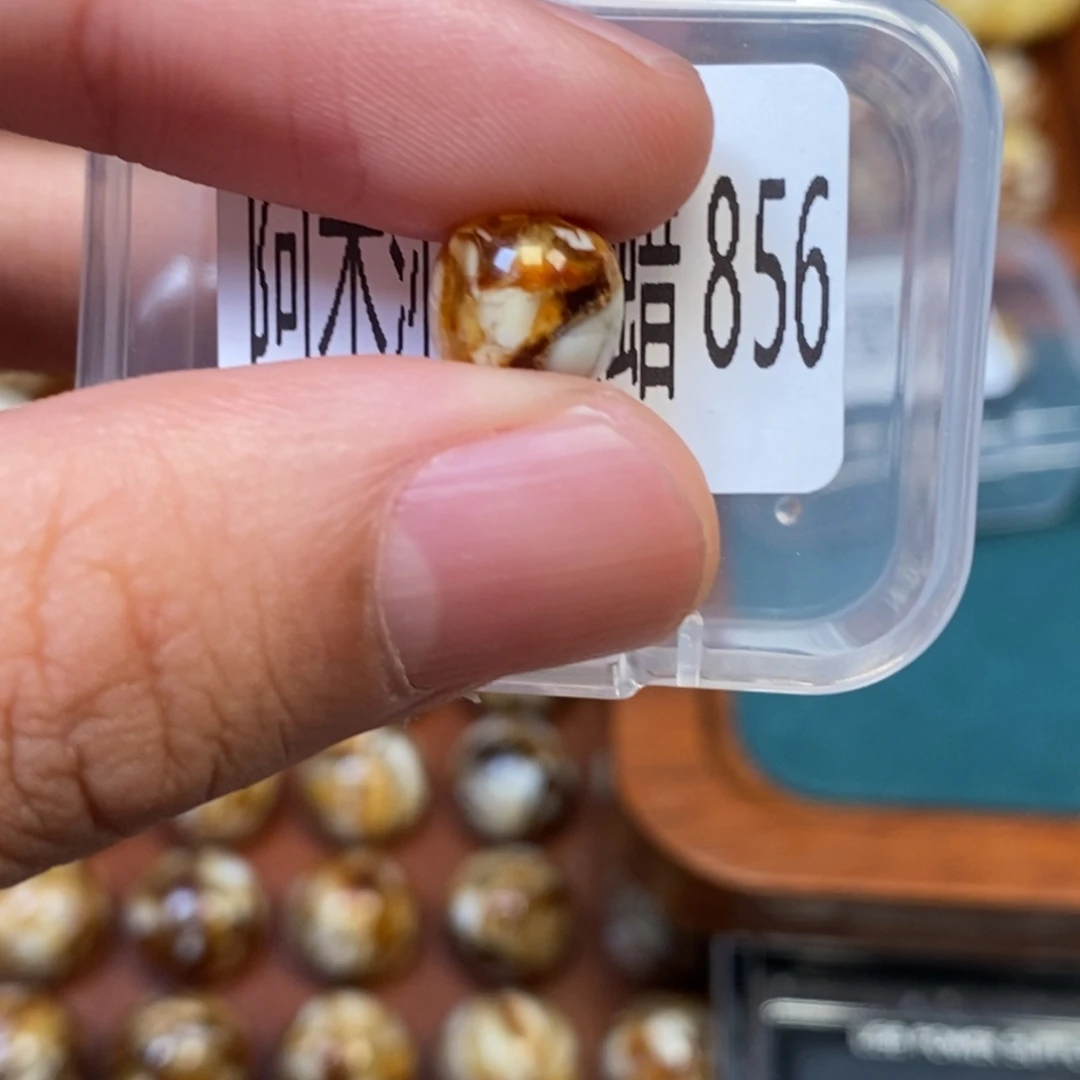 把件猴头核桃沁色圆珠老型856