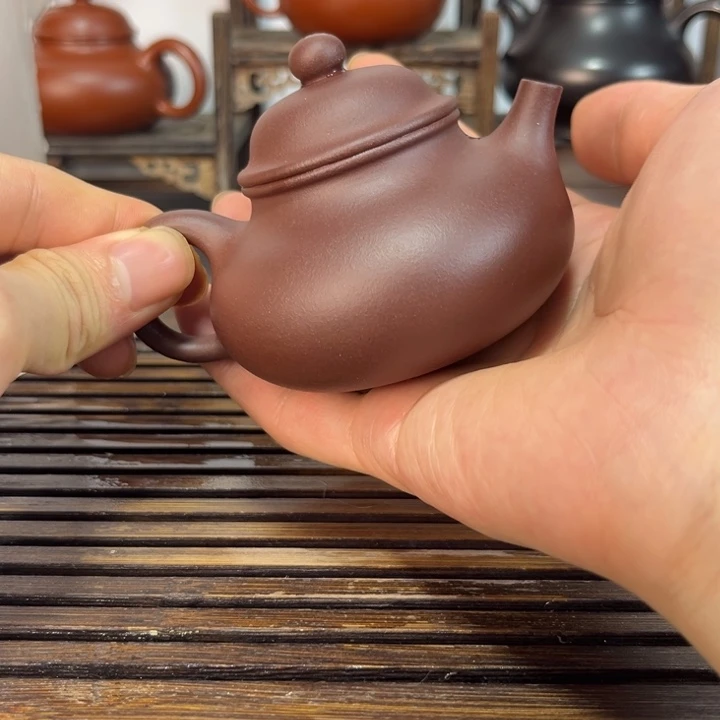 茶壶紫砂原矿紫砂手工制作