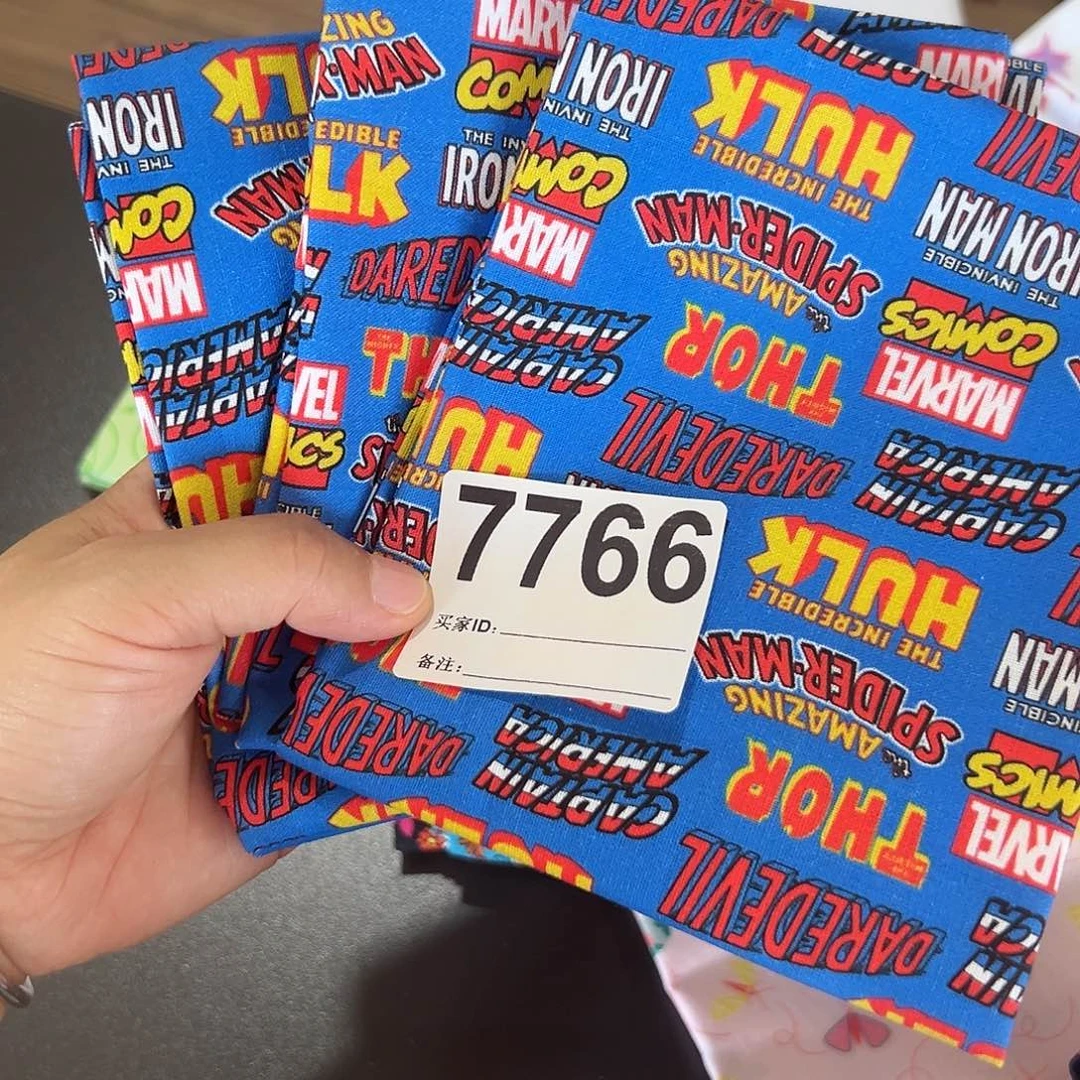 3片品牌纯棉小布块45.50厘米一片果子布艺