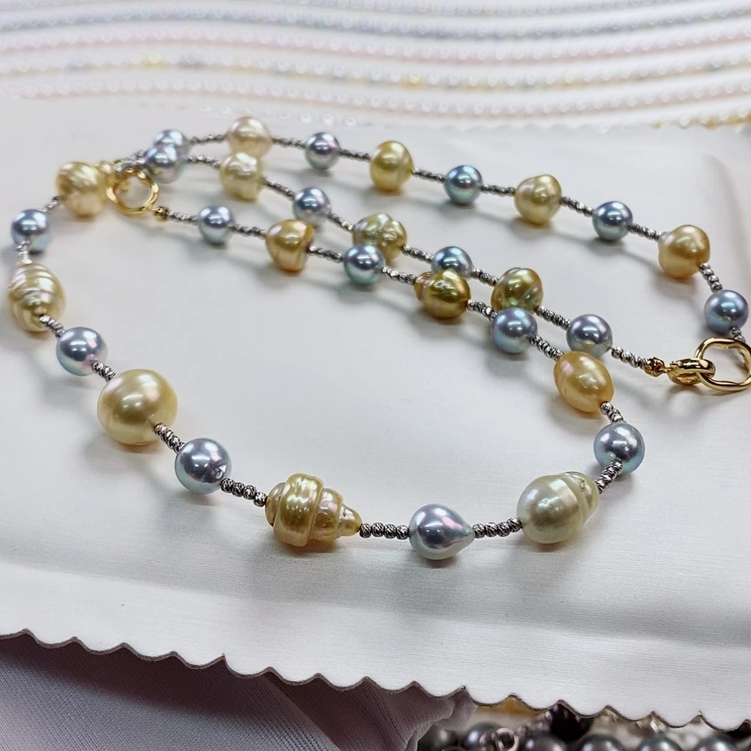 颈饰未镶嵌海水珍珠7.5-12