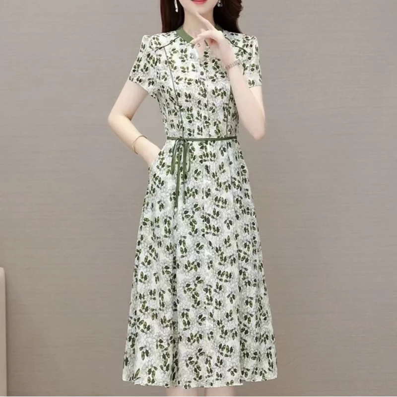 【1401-1500】优衣时尚高贵连衣裙【专柜撤柜默认微瑕】