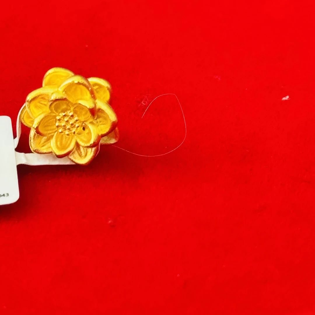 【莹莹专享】足金999饰品 莲花 GP 0.81