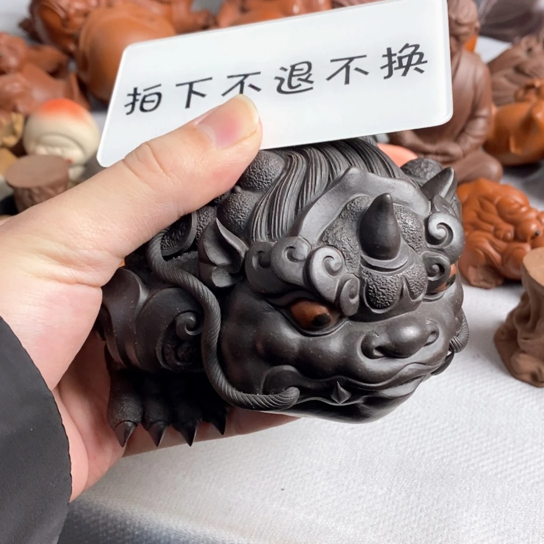 【闪购商品】紫砂茶宠鱼*愚紫砂瑕疵