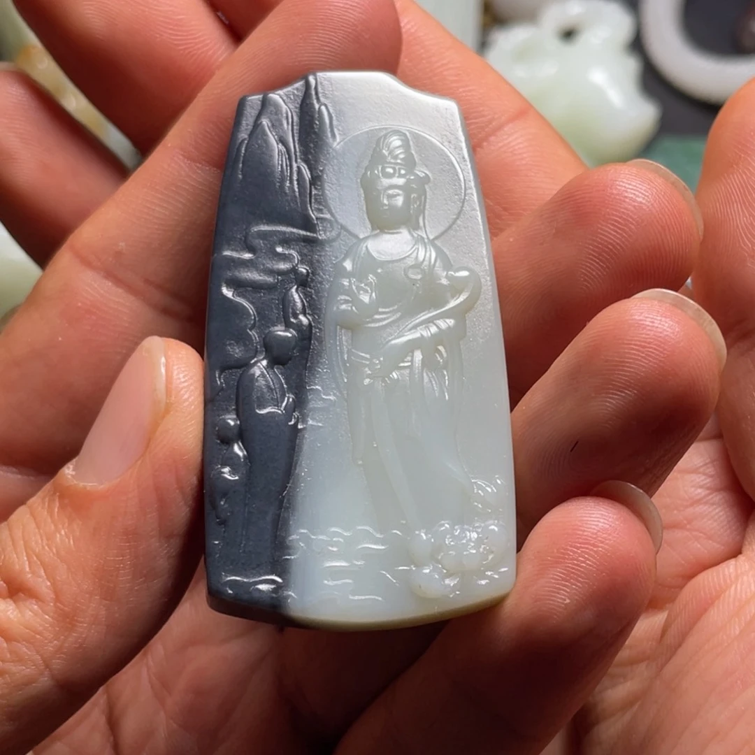 未镶嵌和田玉挂件