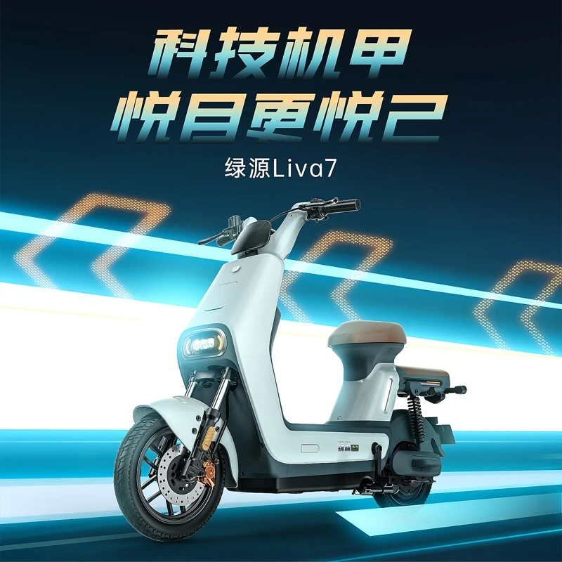 LIVA7长续航48v24a新国标电动自行车【部分配件需自行安装】
