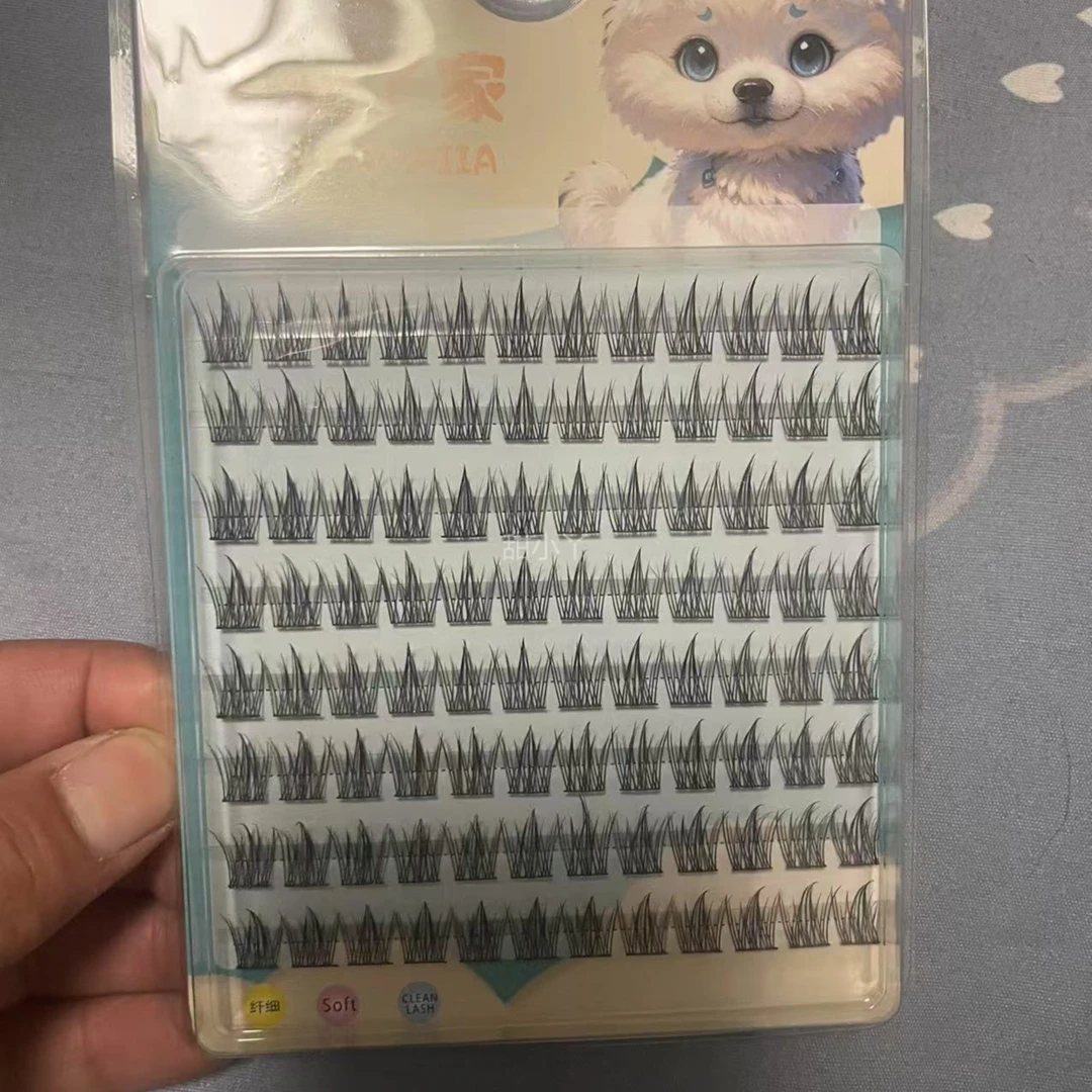 自选8个折盒鱼尾仙子大玩咖新款睫毛