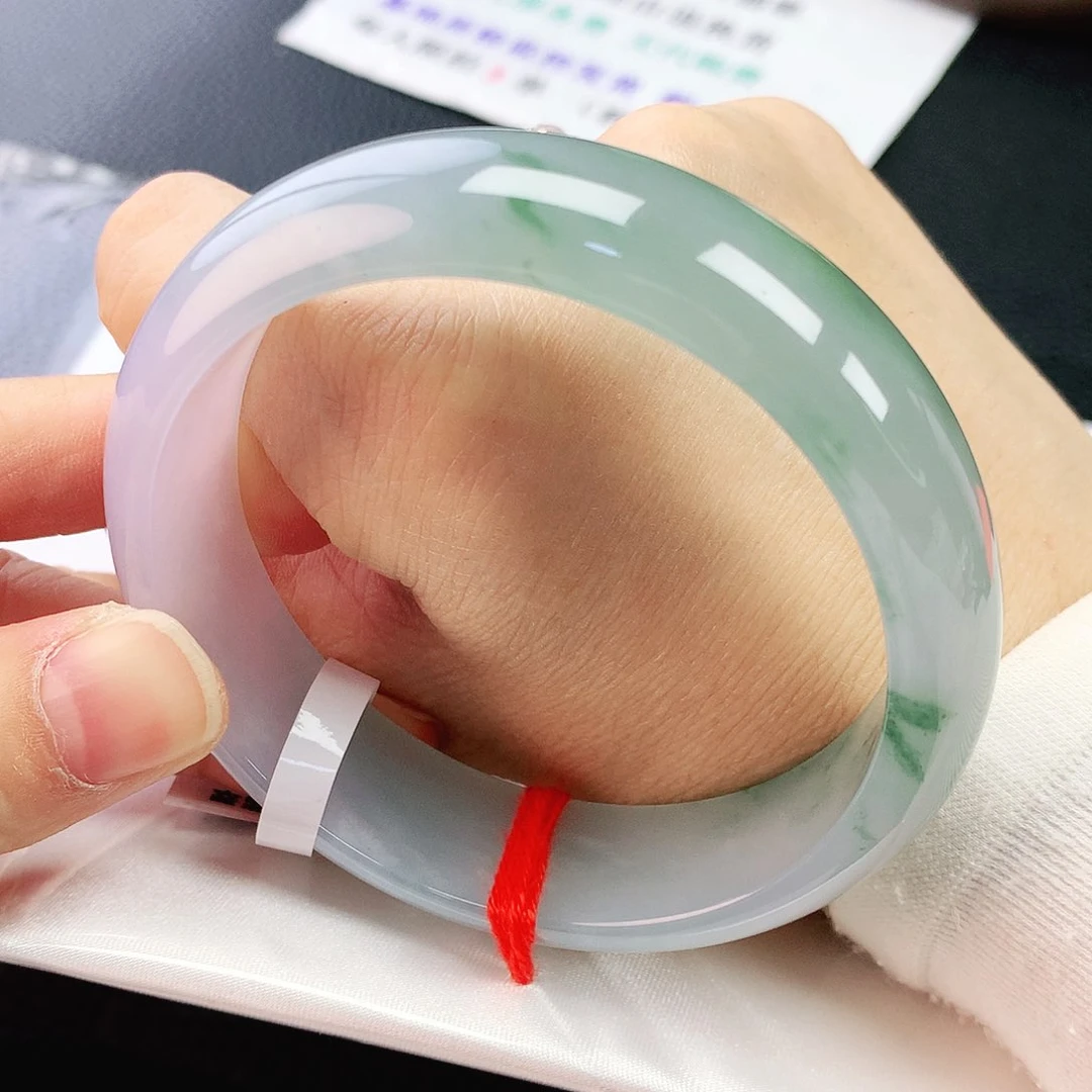 未镶嵌手镯翡翠59+圈轮胎