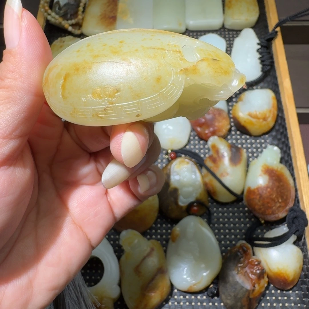 吊坠(不含链)未镶嵌和田玉