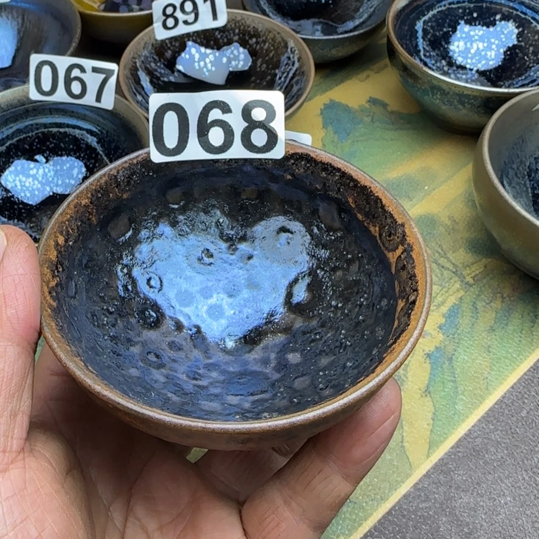 茶盏建阳建盏主人杯龙窑柴烧