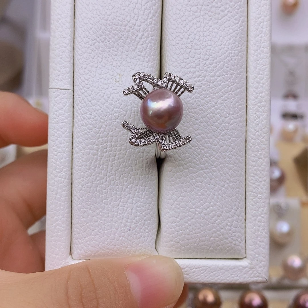 未镶嵌戒指淡水珍珠