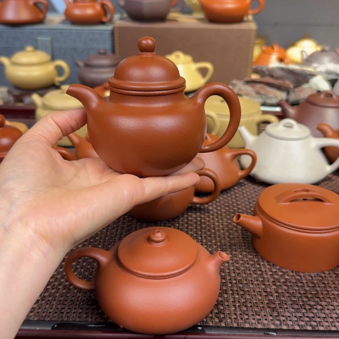 朱泥茶壶180毫升左右