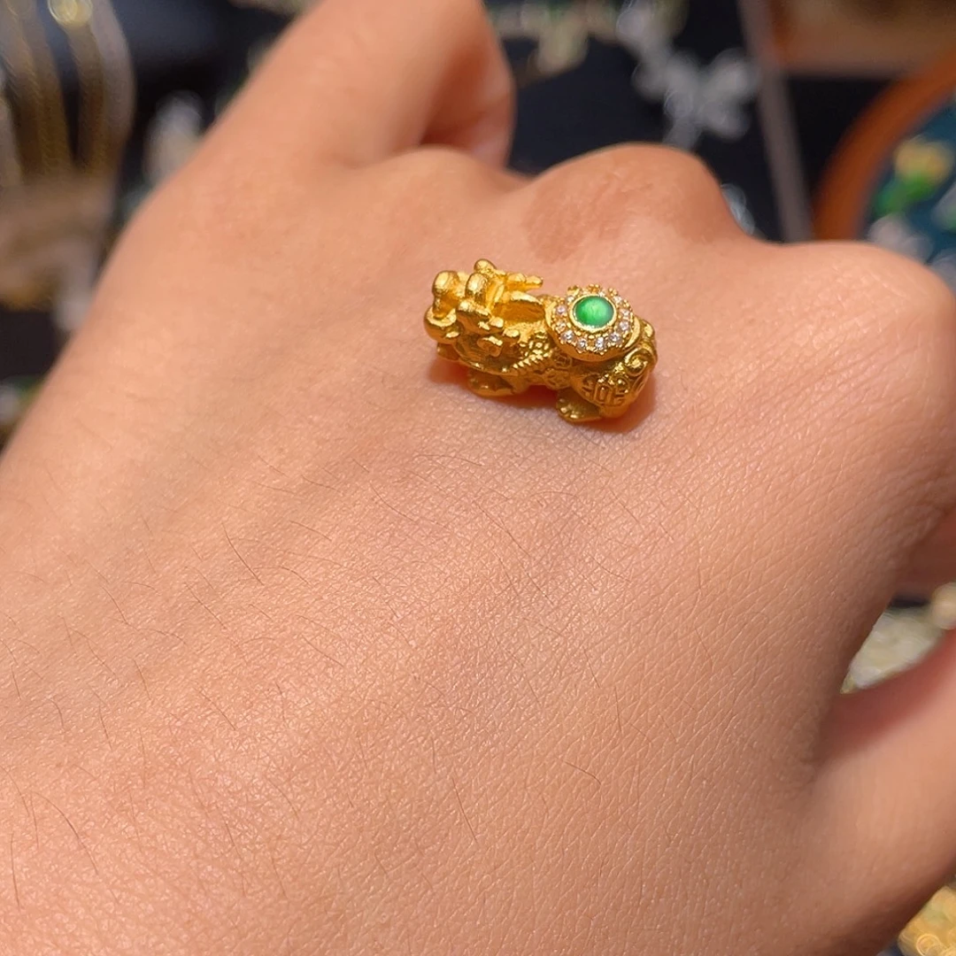 翡翠银S925镶嵌颈饰