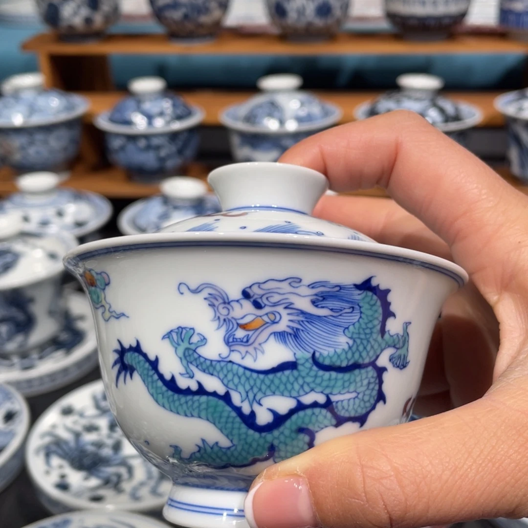 景德镇陶瓷手工手绘茶器