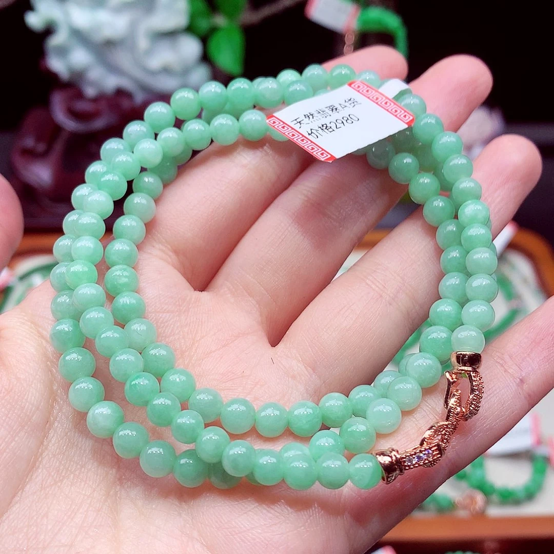 未镶嵌手链翡翠翡翠