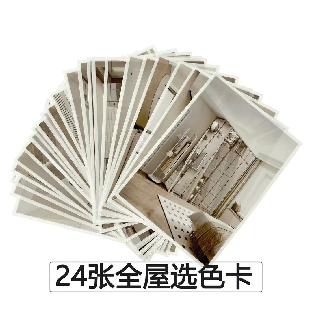 全屋定制  窗帘墙布 地板瓷砖 房门 百变魔卡橱柜衣柜透明色卡