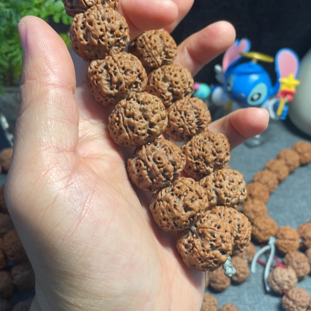 致***金刚菩提手串五星蜂窝双龙