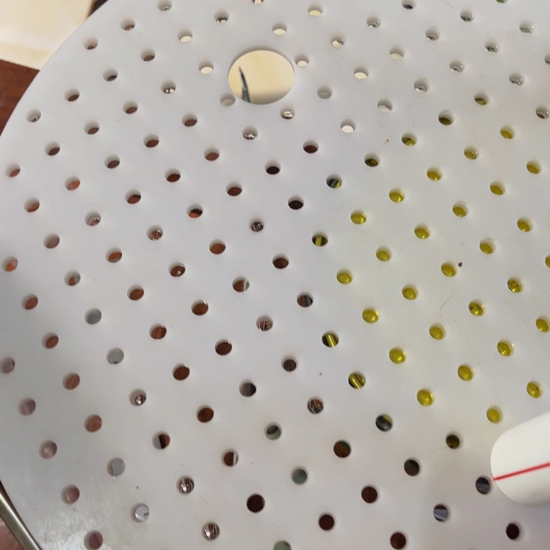 用***7塑料34直径鱼缸垫板