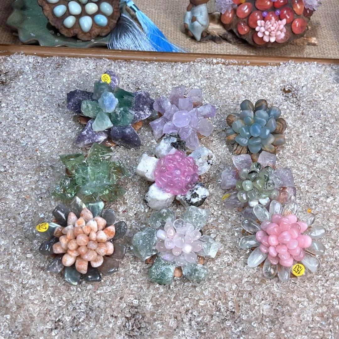 大***子松塔干花永生花摆件