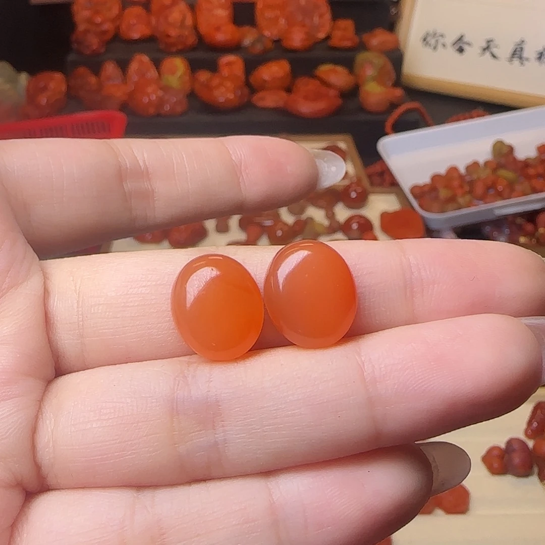南红玛瑙未镶嵌吊坠(不含链)