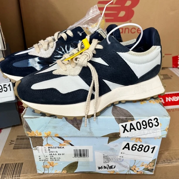 清仓 XA0963  NEW BALANCE WS327BEA 37码鞋子直播微瑕疵 无售后