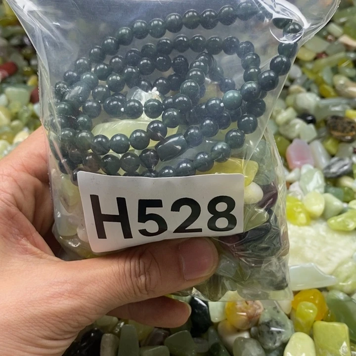 蛇纹石玉未镶嵌鱼缸石